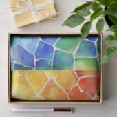 Aquarellglas Seidenpapier (Geschenk)