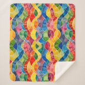 Aquarellglas Sherpadecke (Vorderseite)