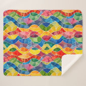 Aquarellglas Sherpadecke (Vorderseite (Horizontal))