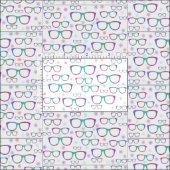 Aquarellglasgewebe Stoff (Kachel)