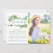 Aquarellglasterrarium Sukkulärer Abschluss Einladung (Vorderseite)