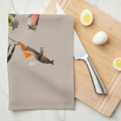 Aquarellgold Geschirrtuch (Viertel Falte)