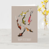 Aquarellgold Karte (Gelbe Blume)