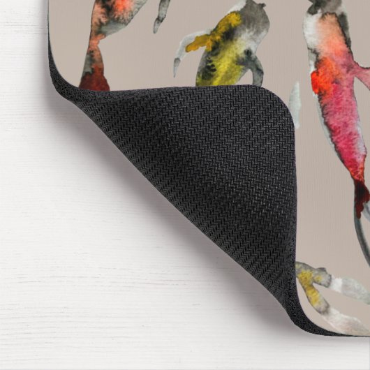 Aquarellgold Mousepad (Ecke)