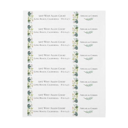 Aquarellgrün (Bogen)