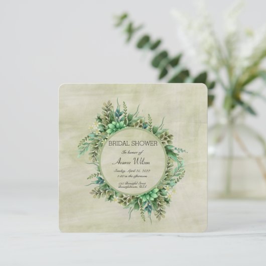 Aquarellgrün (Stehend Vorderseite)