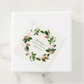 Aquarellgrün Danke Stickers Geschenkanhänger (Beispiel)