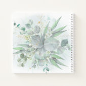 Aquarellgrün | Erstes Gästebuch der Kommune Notizblock (Rückseite)