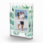 Aquarellgrün Fotoblock (Rechts)