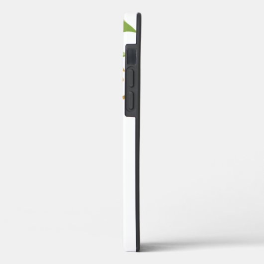 Aquarellgrün Personalisiert Case-Mate iPhone Hülle (Rückseite / Links)