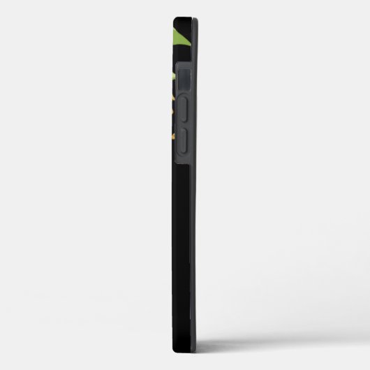 Aquarellgrün Personalisiert Case-Mate iPhone Hülle (Rückseite / Links)