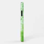 Aquarellgrün Textur Hintergrund iPhone Fälle Case-Mate iPhone Hülle (Hinten/Rechts)