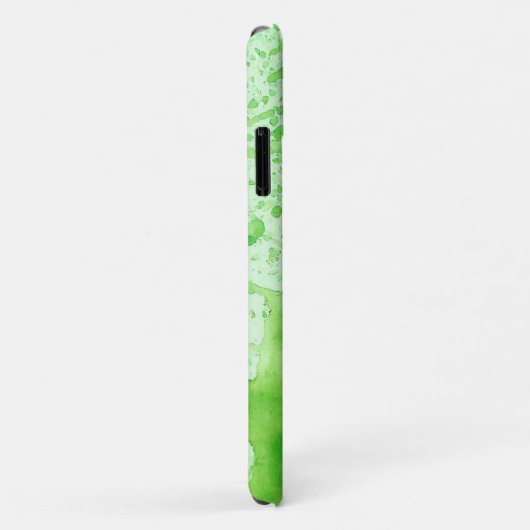 Aquarellgrün Textur Hintergrund iPhone Fälle Case-Mate iPhone Hülle (Hinten/Rechts)