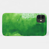 Aquarellgrün Textur Hintergrund iPhone Fälle Case-Mate iPhone Hülle (Rückseite (Horizontal))