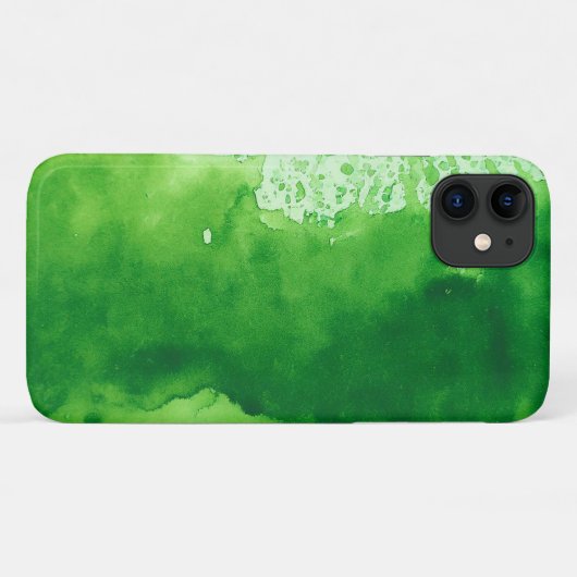 Aquarellgrün Textur Hintergrund iPhone Fälle Case-Mate iPhone Hülle (Rückseite (Horizontal))