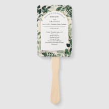 Aquarellgrüne Moderne Bogenhochzeit