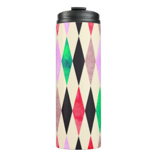 Aquarellgrunge feiert Party nahtlos Thermosbecher