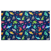 Aquarellhai Familie Adorable Ocean Stoff (Fat Quarter (45,7 x 55,9 cm))