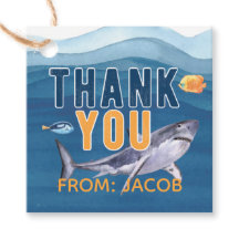 Aquarellhai Vielen Dank Tag