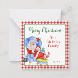 Aquarellhaltung Weihnachtsfeiertag Einladung