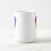 Aquarellherz "Liebe" Kaffeetasse (Mittel)