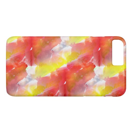 Aquarellhintergrund Case-Mate iPhone Hülle (Rückseite (Horizontal))