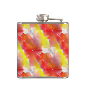 Aquarellhintergrund Flachmann (Rückseite)