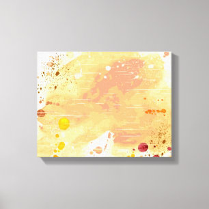 Aquarellhintergrund Leinwanddruck