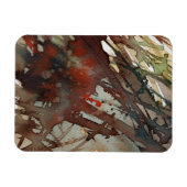 Aquarellhintergrund Magnet (Horizontal)