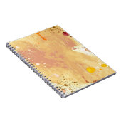 Aquarellhintergrund Notizblock (Rechte Seite)