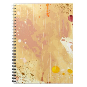 Aquarellhintergrund Notizblock