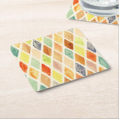 Aquarellhintergrund Rechteckiger Pappuntersetzer (angewinkelt)