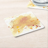 Aquarellhintergrund Rechteckiger Pappuntersetzer (angewinkelt)