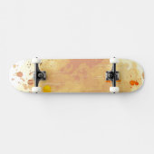 Aquarellhintergrund Skateboard (Horizontal)