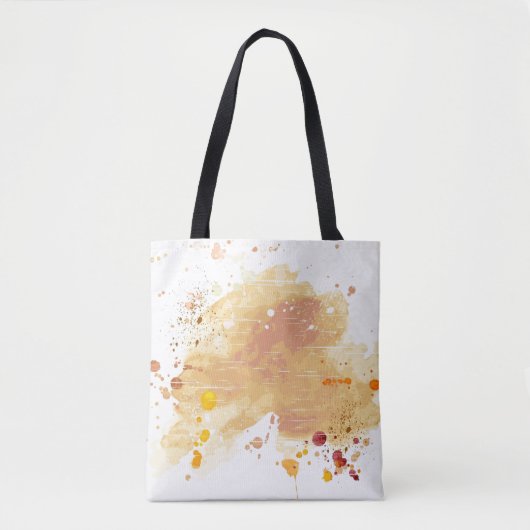 Aquarellhintergrund Tasche (Vorderseite)