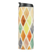 Aquarellhintergrund Thermosbecher (Nach rechts gedreht)