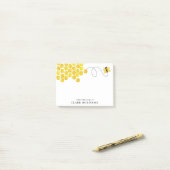 AquarellHonig aus dem Schreibtisch des Individuell Post-it Klebezettel (Auf Schreibtisch)