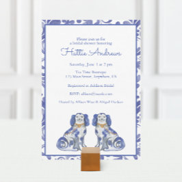 Aquarellhunde Einladung