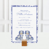 Aquarellhunde Einladung