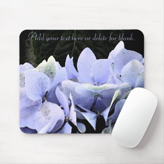 AquarellHydrangea Mousepads (Mit Mouse)