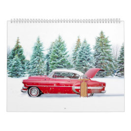 Aquarellierte monatliche saisonale Szenen. Whimsic Kalender
