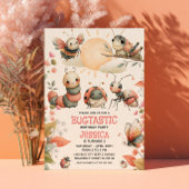 Aquarellinsekten BUGTASTIC Natur Kinder zum Geburt Einladung