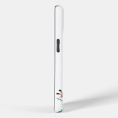 Aquarellinsekten Frühlingsgarten Case-Mate iPhone Hülle (Rückseite / Rechts)