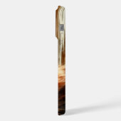 Aquarellion auf der Savannah iPhone Hülle (Linke Seite)