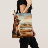 Aquarellion auf der Savannah Tasche (Von Nahem)