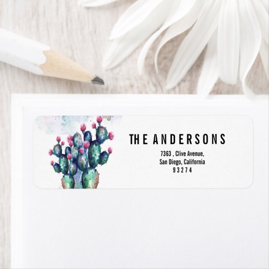 Aquarellkaktus (Insitu)