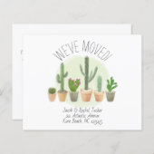 Aquarellkaktus, die wir verschoben haben (Vorne/Hinten)