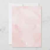 Aquarellkaktus Galantine Babydusche (Rückseite)