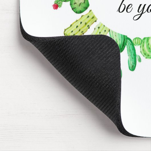 Aquarellkaktus-Mausunterlage Mousepad (Ecke)