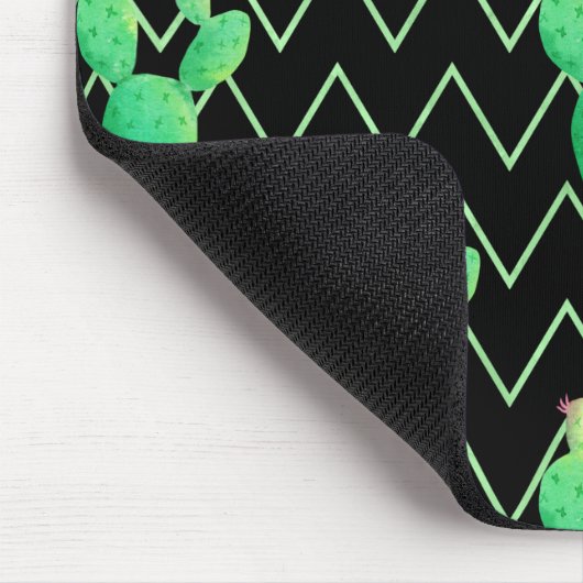 Aquarellkaktus Mousepad (Ecke)